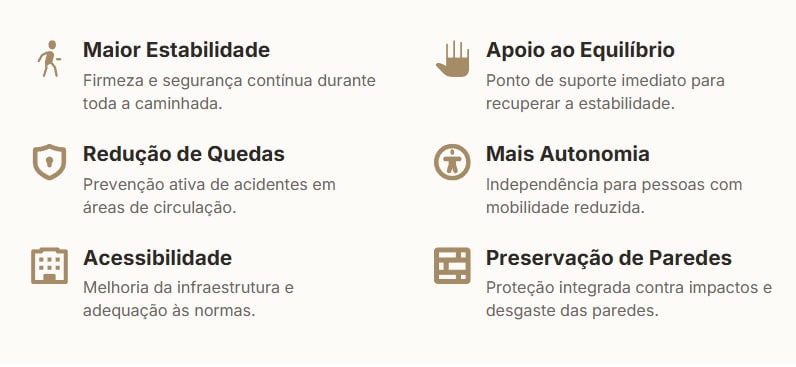 por que instalar corrimão hospitalar